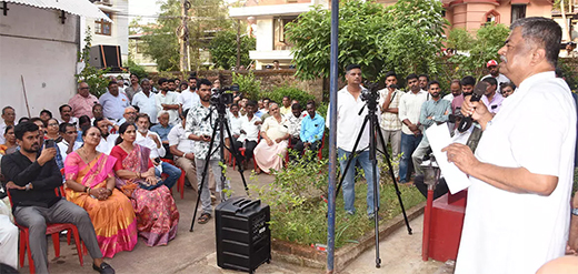Vinayak Baliga murder justice protest